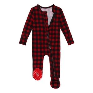 NWT- Posh Peanut Grayson Zip-up Footie